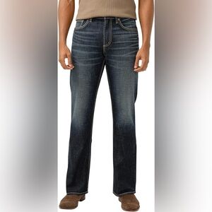 Men's Silver Jeans